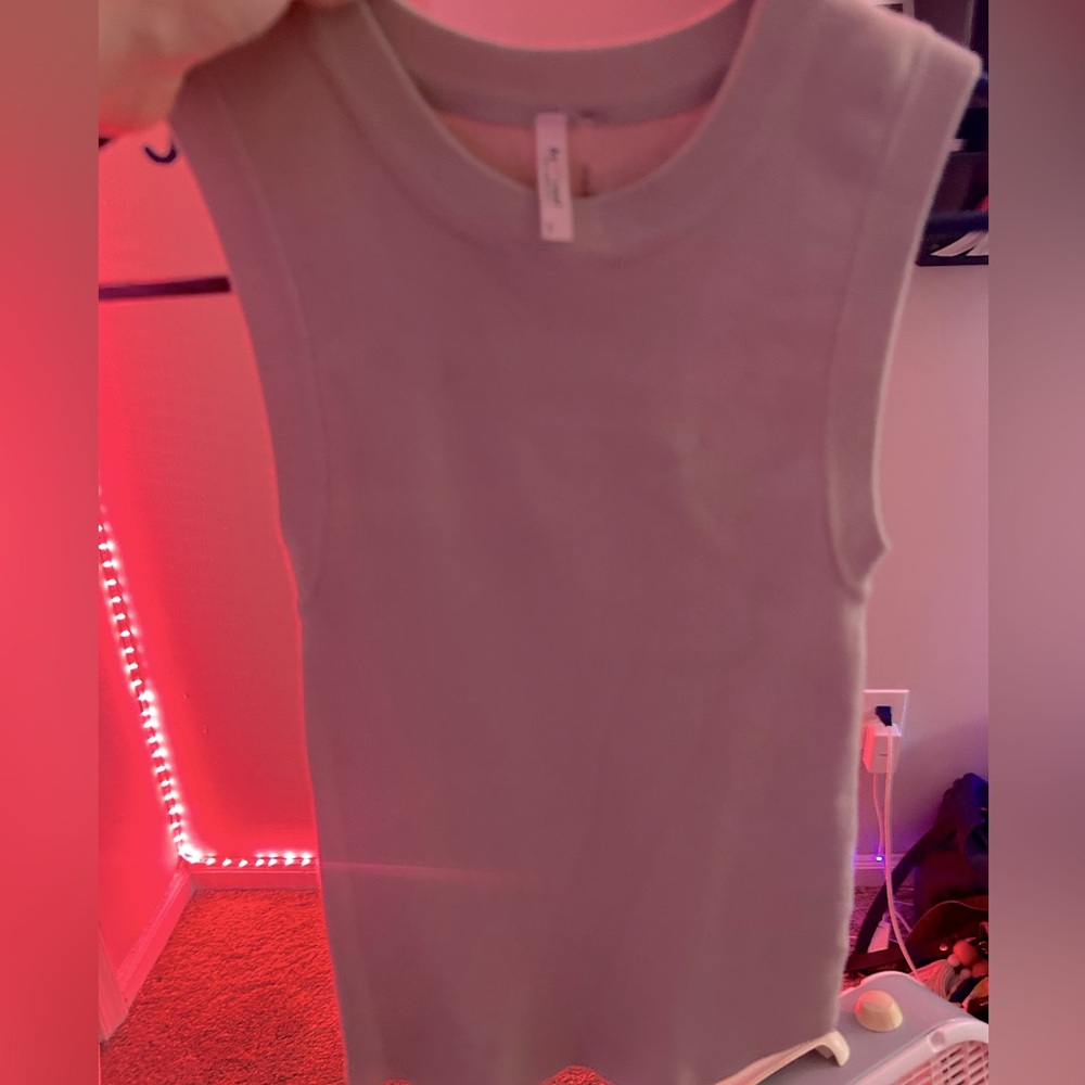 Sweater tank top